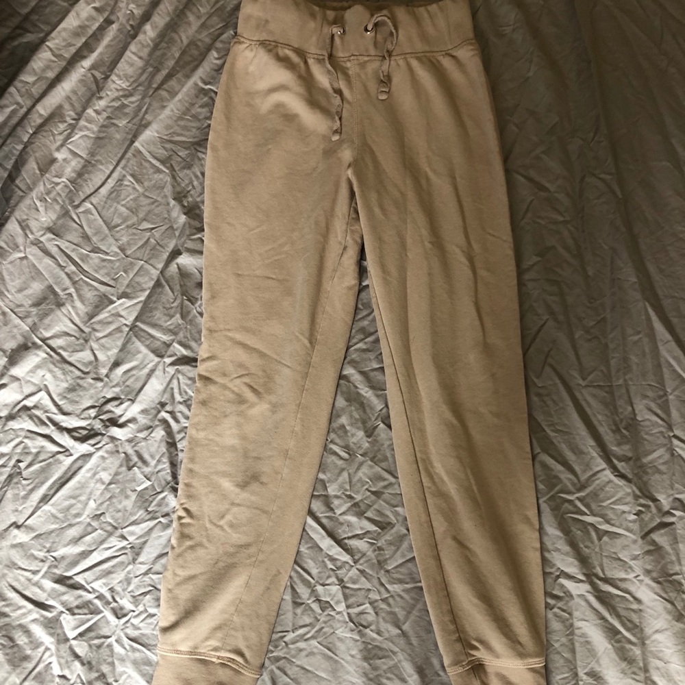 pale pink joggers
